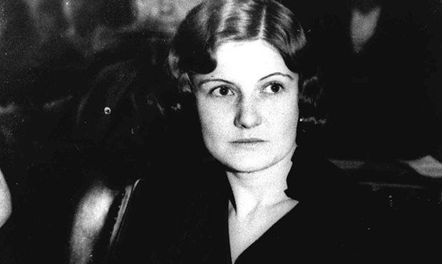 Winnie Ruth Judd is shown sitting in a Phoenix courtroom in 1932. Judd, who spent 40 years in a men...