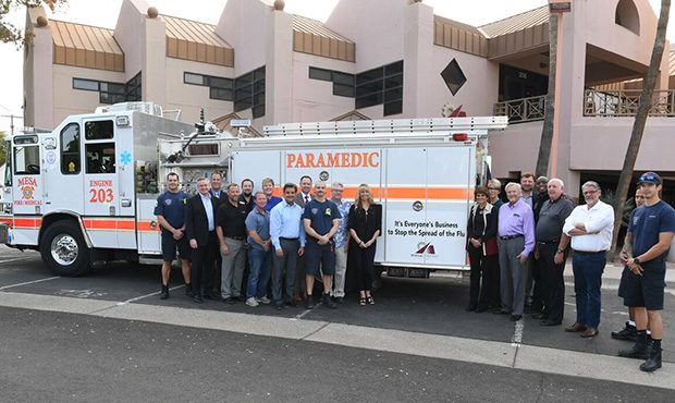 (Photo by Mesa Fire and Medical Department)...