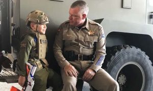 Arizona DPS SWAT fulfills wish of 7-year-old cancer patient