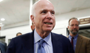 Cindy McCain refutes online rumor that John McCain is leaving Senate