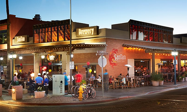 The original SanTan Brewing Company location in Chandler, Arizona. (Facebook/SanTan Brewing Co.)...