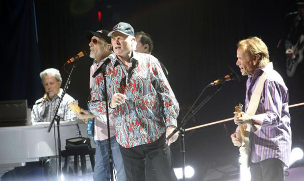 Brian Wilson (70) and The Beach Boys performing at the Beacon Theatre. (Jason DeCrow/AP)...