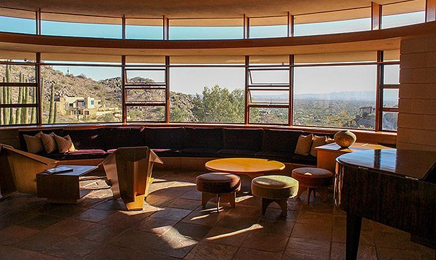 (Frank Lloyd Wright Foundation Photo)...