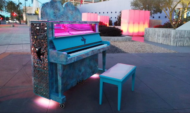 Art outside of the Mesa Arts Center. (Yelp photo)...