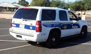 Thieves make off with weapons from Phoenix police cars at stations