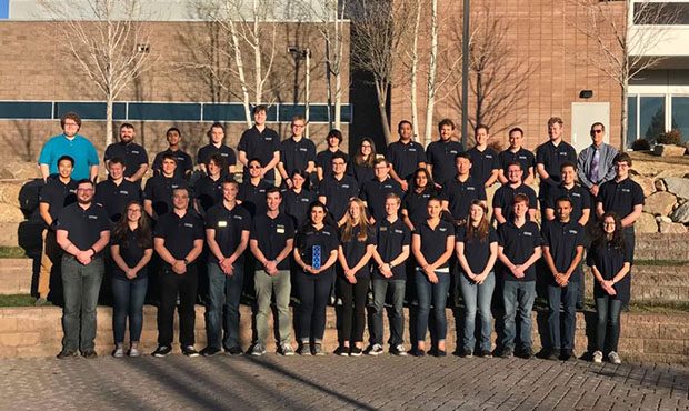 The team of students at Embry-Riddle Aeronautical University’s Prescott Campus who are developing...