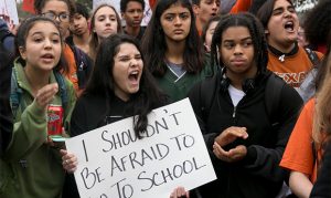 Arizona students walk out of class to push for gun control
