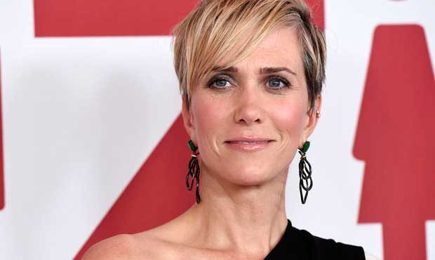 Kristen Wiig, a cast member in "Downsizing," poses at a special screening of the film at the Regenc...