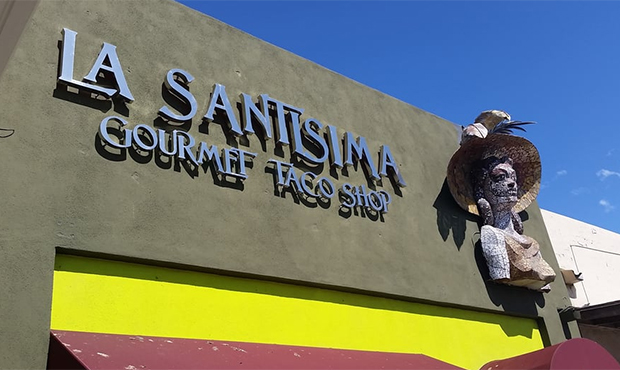 La Santisima Gourmet Taco Shop (Yelp photo)...