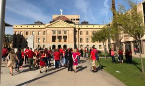 Nine Phoenix-area schools close for 'sick-out' teacher protest