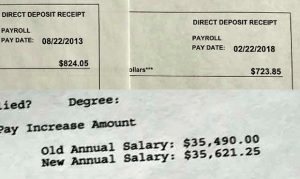 Arizona teachers post paystubs online to draw attention to low wages