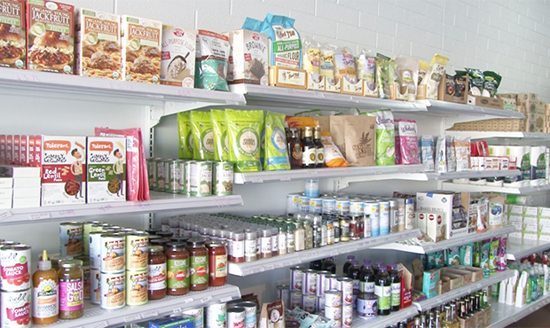 The owners of Veggie Rebellion grocery store in downtown Glendale say they opened the vegan-only st...