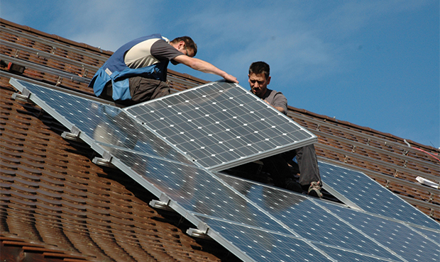 Solar installation work made up the biggest part of the more than 250,000 jobs in the solar industr...