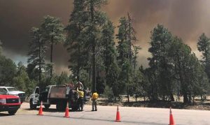 Governor declares state of emergency for Tinder Fire in northern Arizona