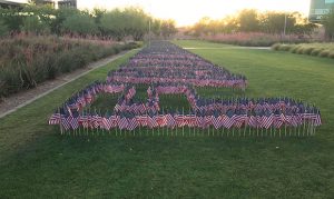10,000 flags salute military at Arizona campus for Memorial Day