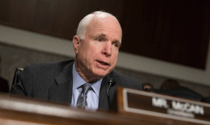 Most GOP voters want McCain to step down by end of May, poll shows