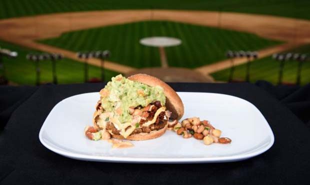 Sonoran Vegan Burger (Photo by Sarah Sachs/Arizona Diamondbacks)...