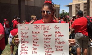 Arizona teacher hopes pay raise will help her cut back at 3 side jobs