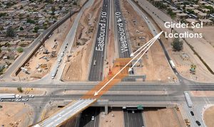 Closures, restrictions of I-10 in Phoenix to continue this weekend