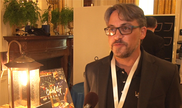 Andrew Medway, of Mesa business Lanternland Lighting, said he was thrilled to be among the U.S. man...