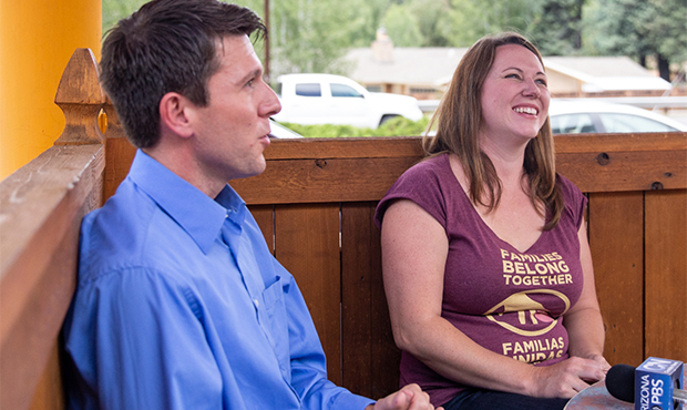 Matt and Kelly Eckhoff fostered at least eight unaccompanied migrant children through the Refugios ...