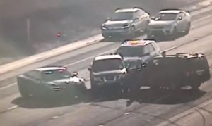 Elderly wrong-way driver stopped on Valley freeway during rush hour