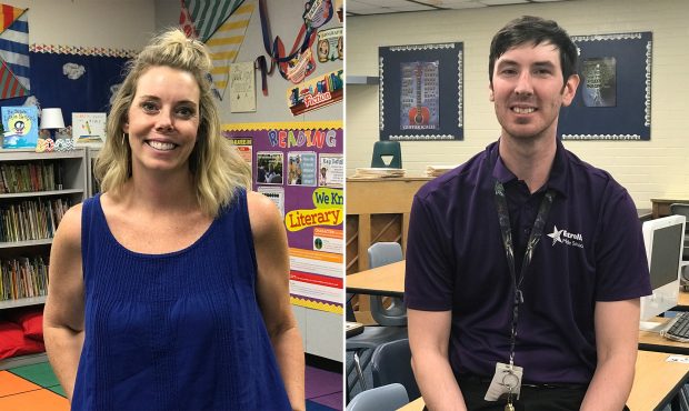 Elisabeth Milich (left) and Eric Rogers (right) (KTAR News/Griselda Zetino)...