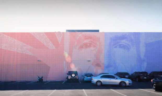 A rendering of the proposed John McCain mural in Old Town Scottsdale. (Screenshot, TheMaverickMural...