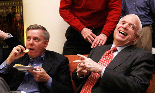 John McCain and Lindsey Graham...