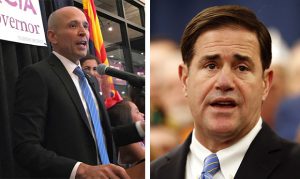 Arizona Gov. Doug Ducey leads David Garcia in fall election poll
