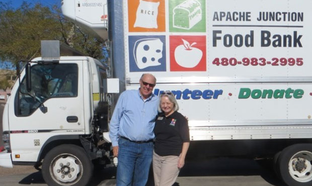 (Apache Junction Food Bank Photo)...