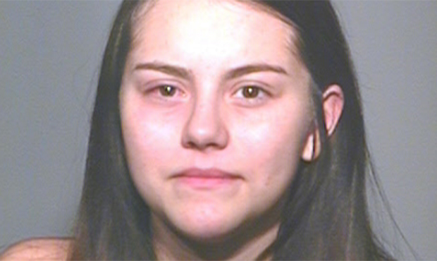 Jenna Folwell's mugshot. (Twitter/Chandler Police Department)...