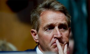 Outgoing Sen. Jeff Flake warns GOP about 'cult of president’s personality'