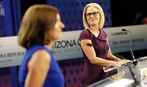 Kyrsten Sinema outraises Martha McSally in US Senate race