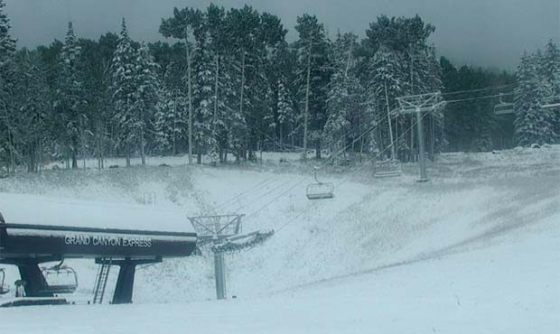 (Photo courtesy of Arizona Snowbowl)...