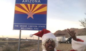 Man giving gifts to homeless people in every state stops in Phoenix