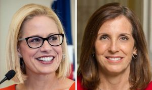 Kyrsten Sinema moves ahead of Martha McSally in Arizona Senate race
