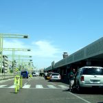 Sky Harbor Airport Terminal 2 curb looking east