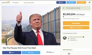 Veteran who served in Arizona raises millions for US-Mexico border wall