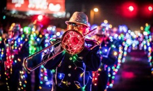 Electric Light Parade celebrates the holidays on Saturday