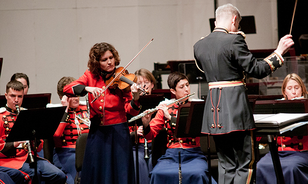 (Marine band photo)...