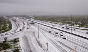 Hail hits northwest Valley as rain moves through Phoenix area