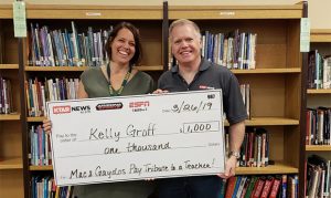 Scottsdale middle school teacher wins Mac & Gaydos’ Pay Tribute to a Teacher