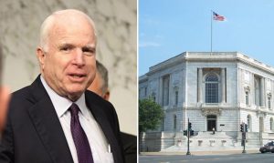 While Trump keeps ripping McCain, late senator's supporters push back