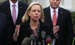 Nielsen in Yuma says 'outdated laws' are 'main cause' of border problems