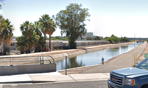Canal at 40th and Van Buren streets (Google Maps Screenshot)...
