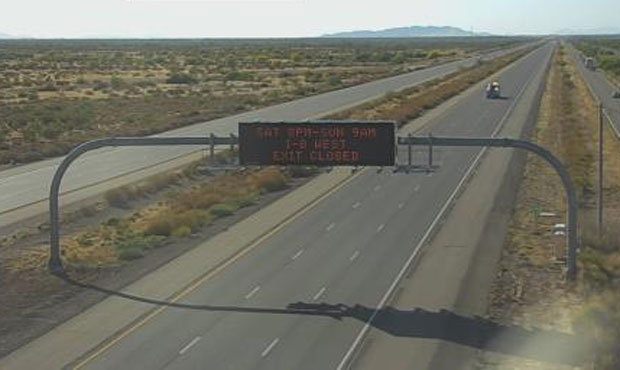 (Arizona Department of Transportation Traffic Camera)...
