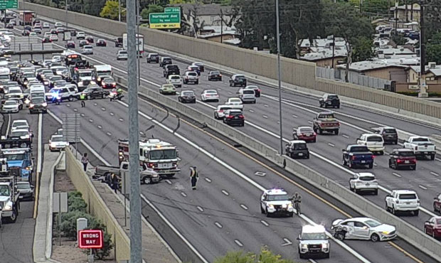 (Arizona Department of Transportation Traffic Camera)...