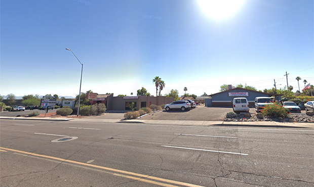 The area in Phoenix where a suspect is accused of exposing and fondling himself. (Google Maps scree...