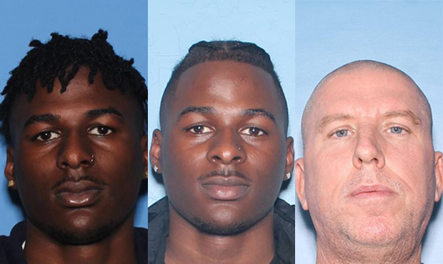 Durrell Whitfield, Terrell Whitfield and Joseph Conklin (Goodyear Police Photos)...